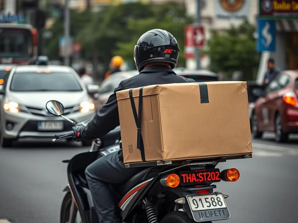 มอเตอร์ไซค์รับจ้าง ส่งของด่วน